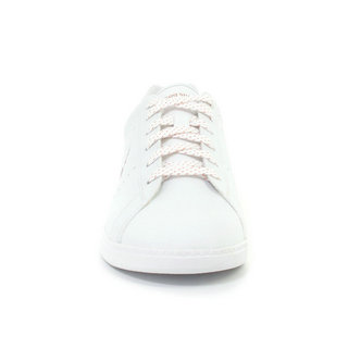 Chaussures Courtone Gs S Lea/Metallic Fille Blanc Rose
