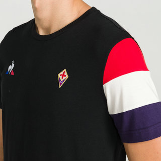 T-shirt Fiorentina Fanwear Le Coq Sportif Homme Noir